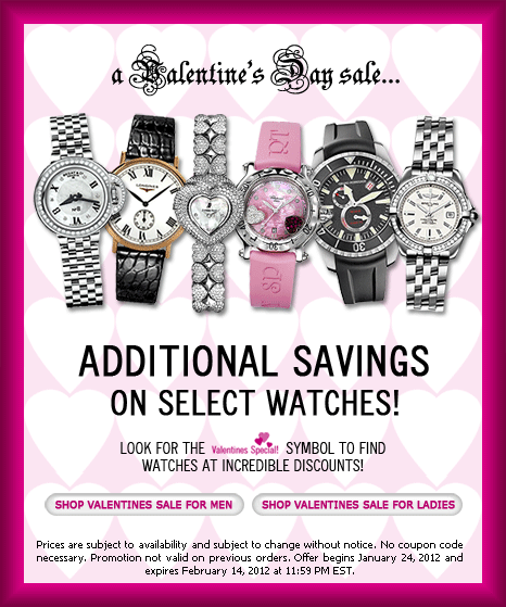 Valentine's Sale