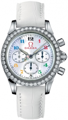 Omega De Ville Co-Axial Chronograph 4876.70.36 Olympic Edition Timeless Collection