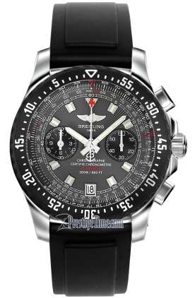 Front view the Breitling Skyracer Raven A2736423/F532