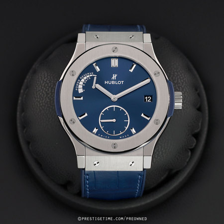 Pre-owned Hublot Classic Fusion Power Reserve 8 Days 45mm 516.nx.7170.lr