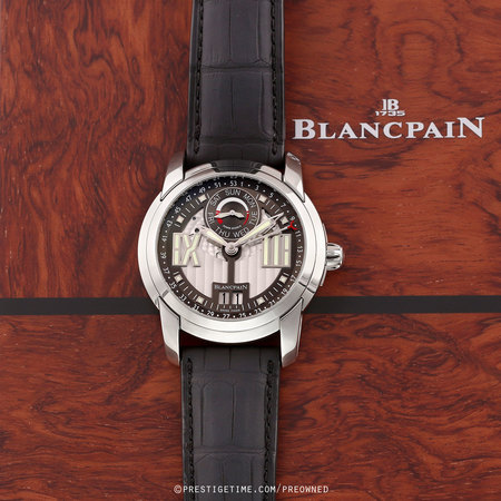 Pre-owned Blancpain L-Evolution Semainier Grande Date 8 Jours 8837-1134-53b