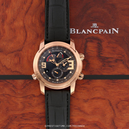 Pre-owned Blancpain L-Evolution Reveil GMT 43.5mm 8841-3630-53b