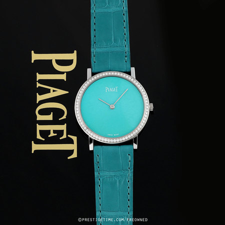 Pre-owned Piaget LIMITED EDITION Altiplano Turquoise 34mm g0a42173