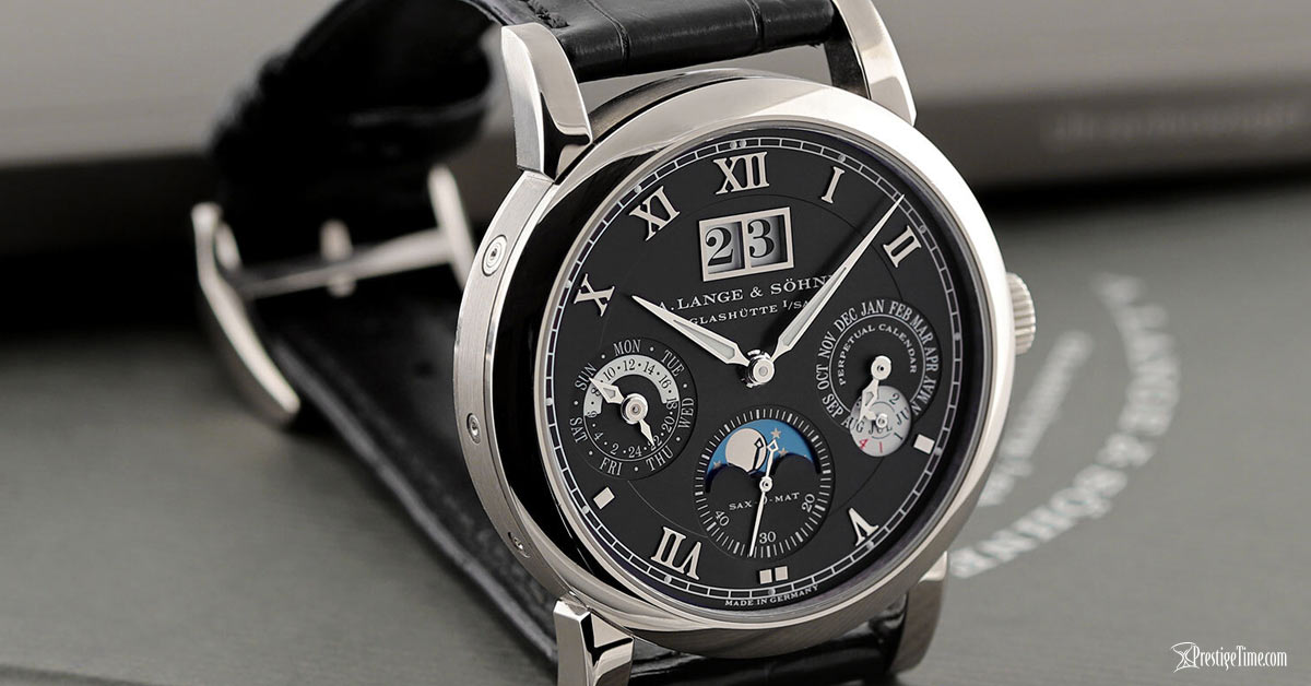 A Lange Sohne Langematik Perpetual Dial