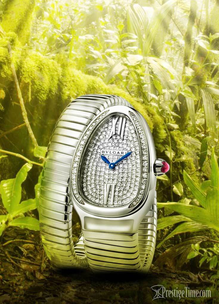 BVLGARI Serpenti Diamond Dial Watch