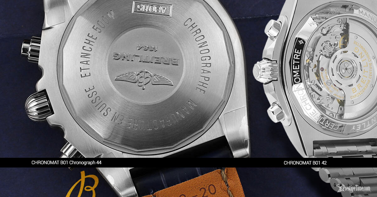 Breitling Chronomat B01 Chronograph Case Back