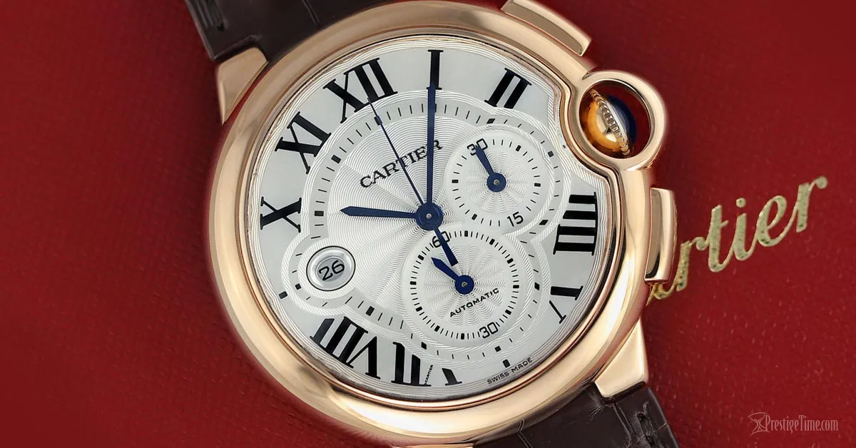 cartier ballon bleu chronograph xl