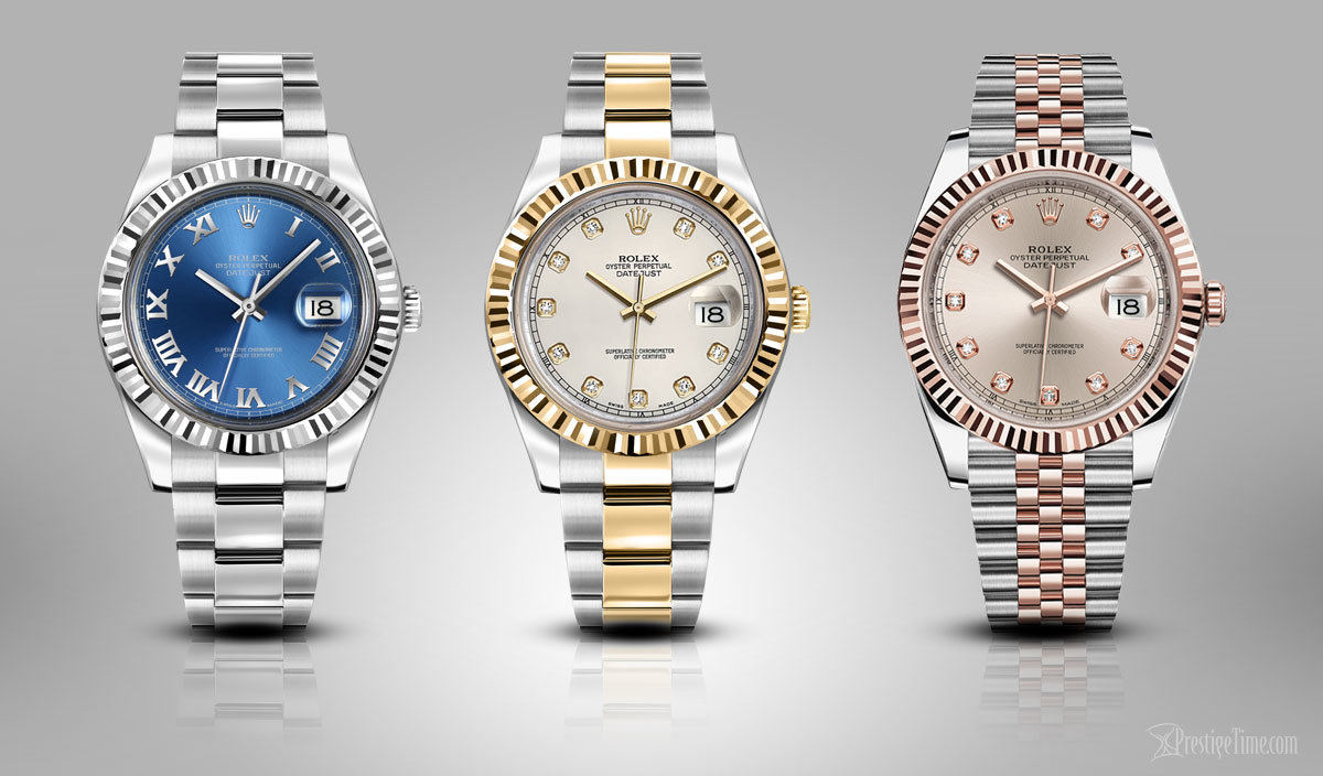 difference between rolex day date and datejust