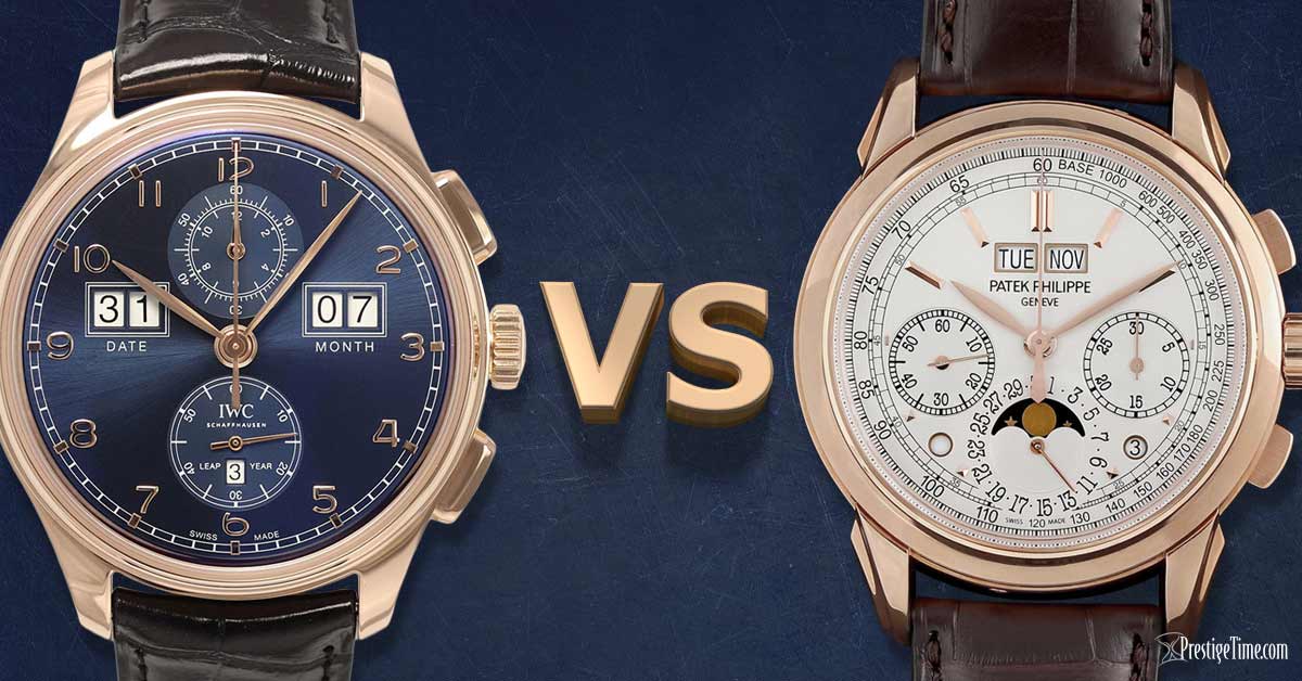 IWC VS Patek Philippe watches | Which is Best?