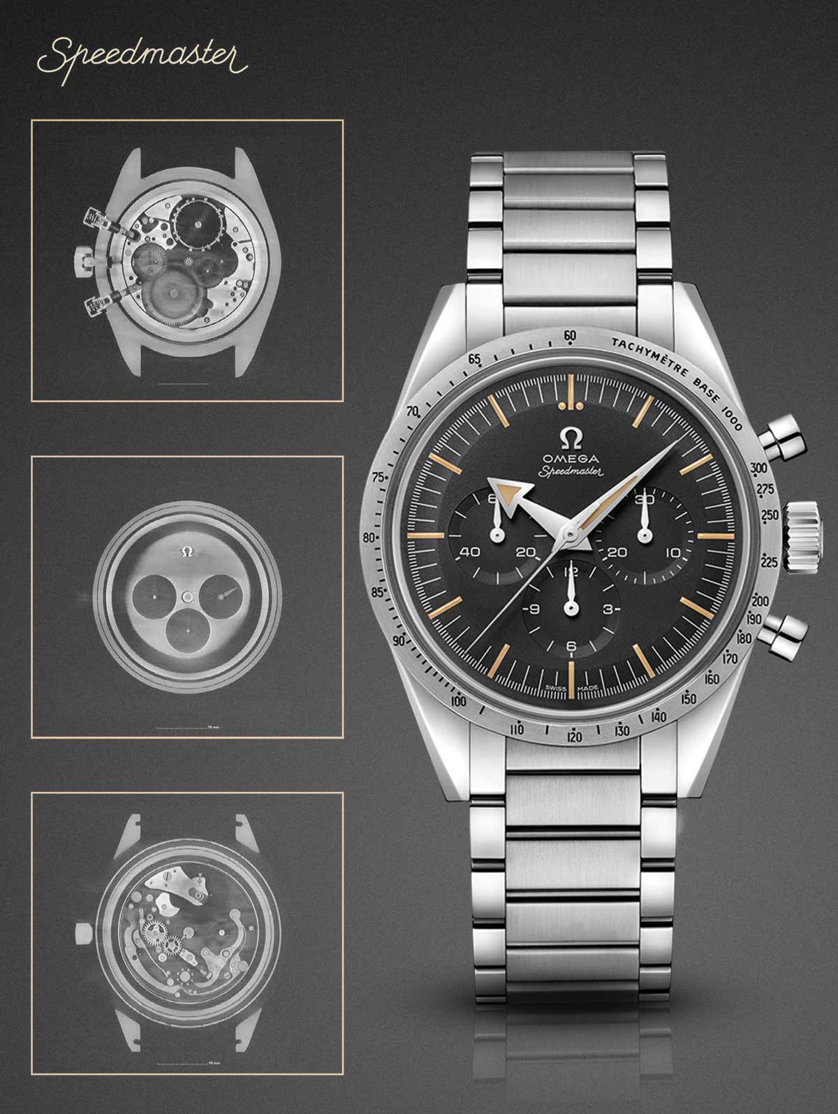 Omega 1957 Speedmaster x ray computer assisted tomography