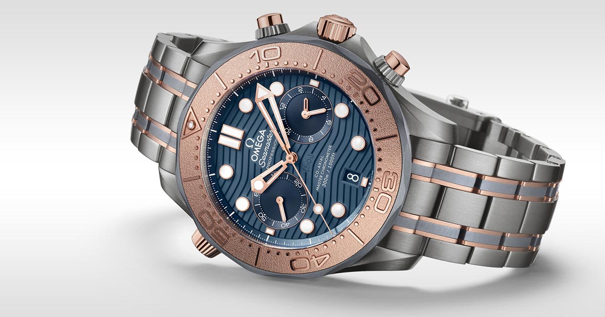 Omega Seamaster Diver 300m Chronograph in Sedna, Titanium & Tantalum Review