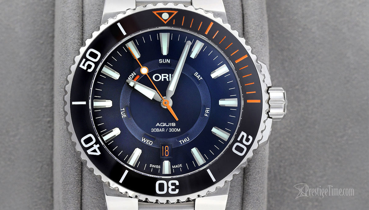 Oris Aquis Staghorn Restoration Limited Edition Dial