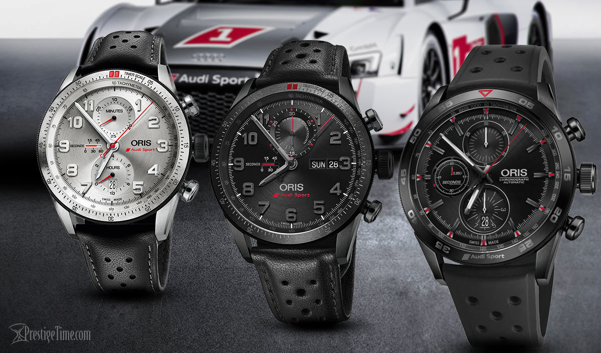 Oris Audi Sport Limited Edition Chronographs