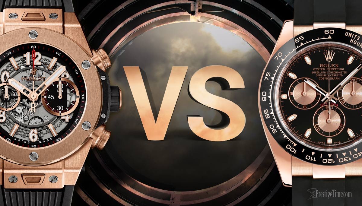 Hublot or Rolex. Which hold value best?