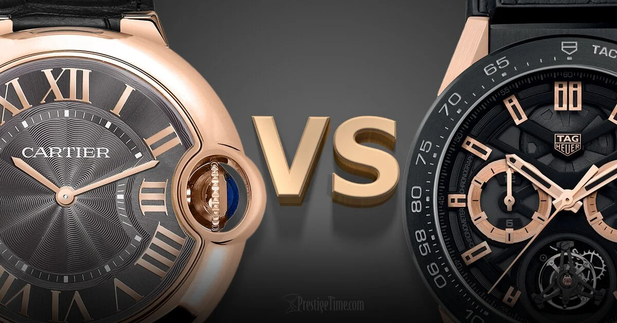 cartier watch vs tag heuer