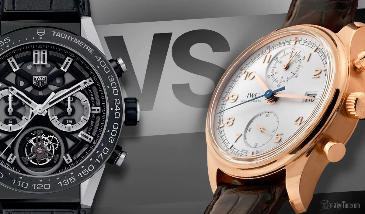 cartier calibre vs iwc portuguese