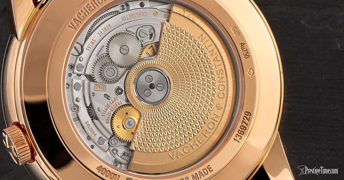 Vacheron Constantin Patrimony Retrograde Day Date Movement