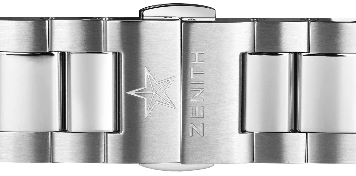 Zenith Elm Primero Stainless Steel Bracelet