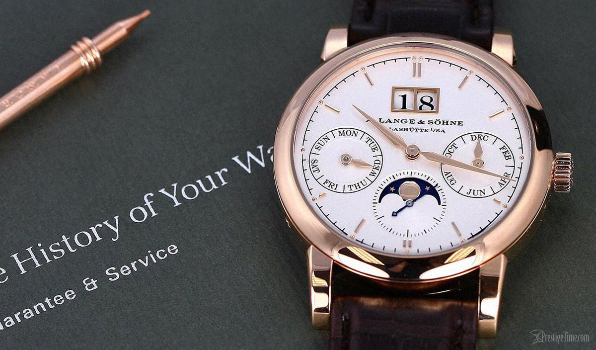 A. Lange & Sohne Saxonia Annual Calender