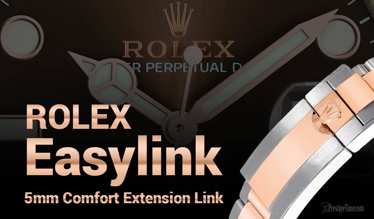 How to use the Rolex Easylink 5mm Comfort Extension link Tutorial