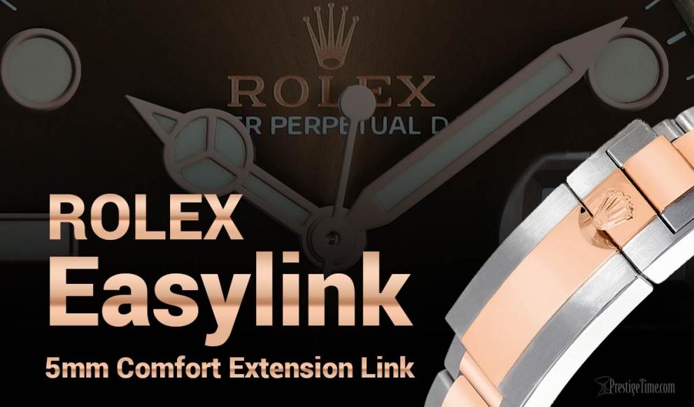 How To Use Rolex Easylink 5mm Comfort Extension Link
