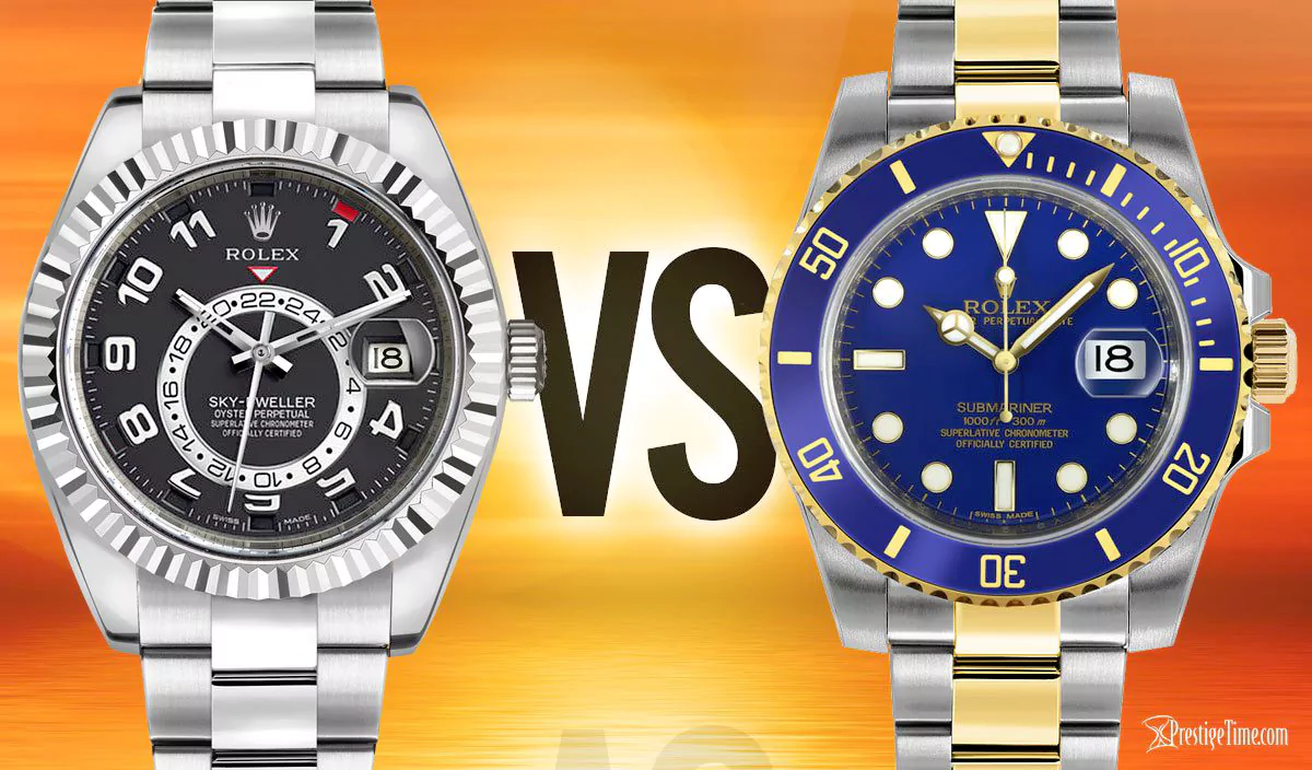 rolex sky dweller vs daytona