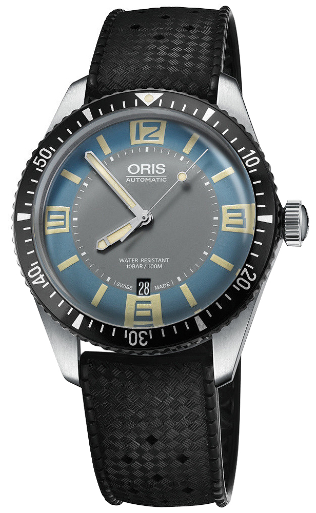 20mm Riveted Oyster Style Bracelet For Oris Diver 65 Watch - Stainless Steel, Deployment Clasp 5 thumbnail image