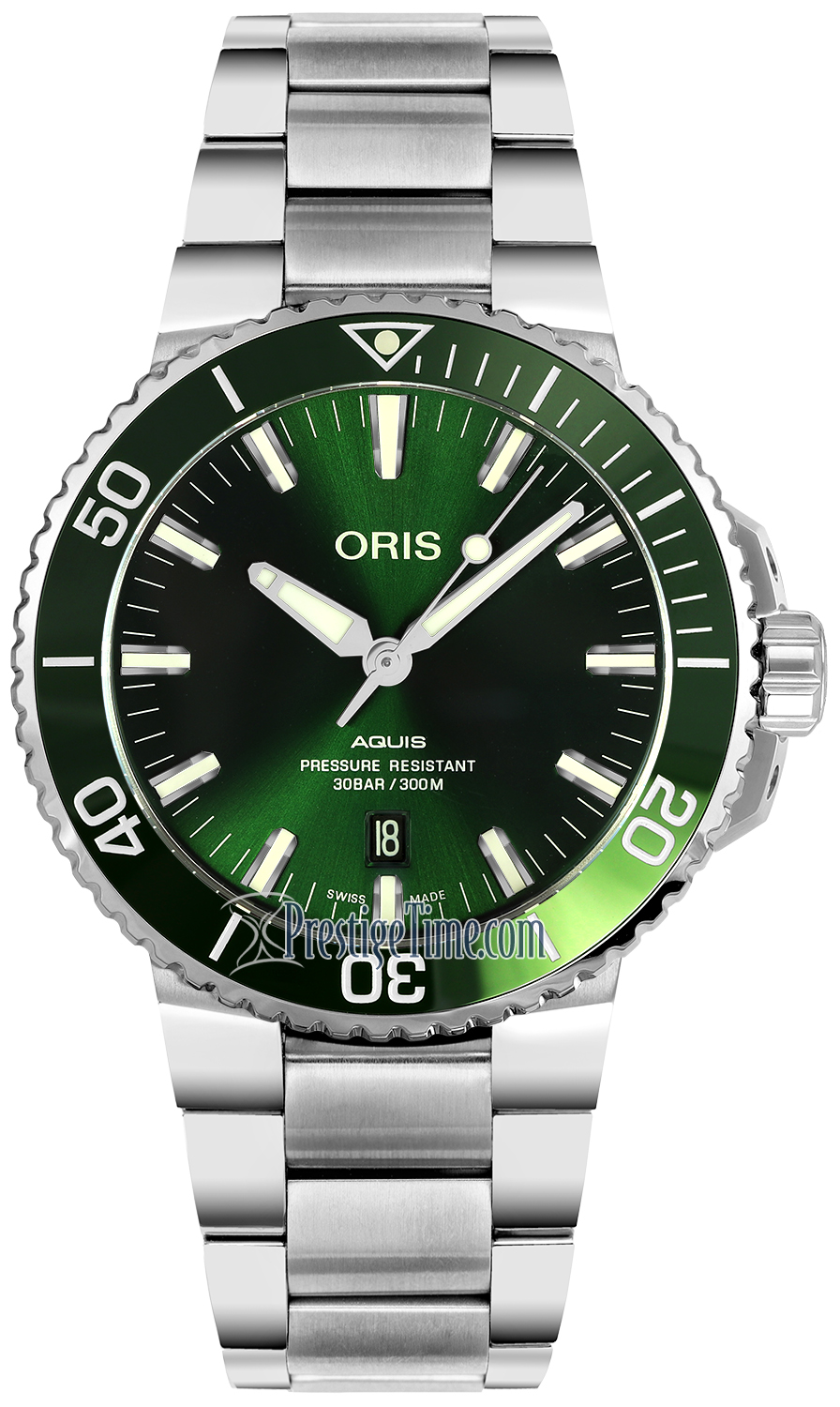oris aquis date 39.5 mm