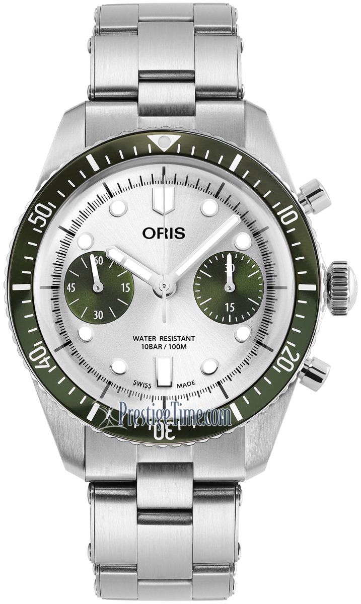 01 771 7791 4051-07 8 20 18 Oris Divers Sixty-Five Chronograph