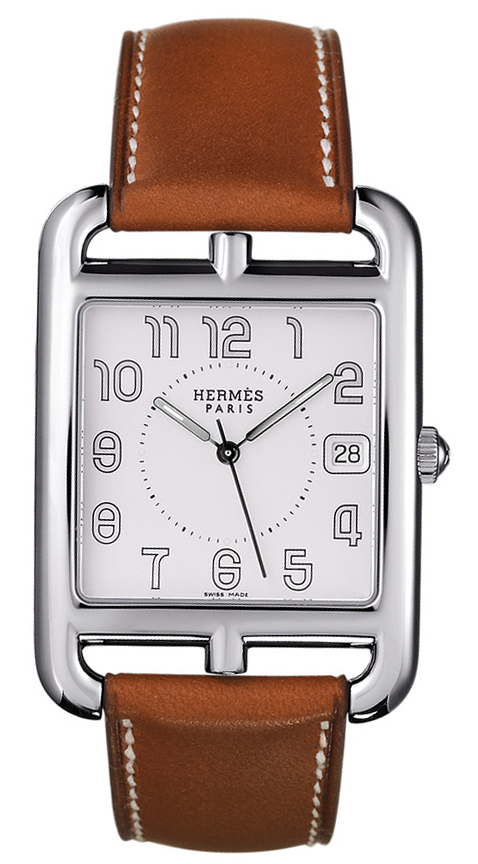 026086WW00 Hermes Cape Cod Quartz Large TGM Midsize Watch