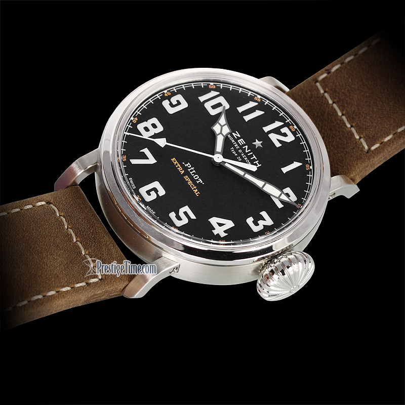 03.2430.3000/21.c738 Zenith Pilot Type 20 Extra Special Mens Watch