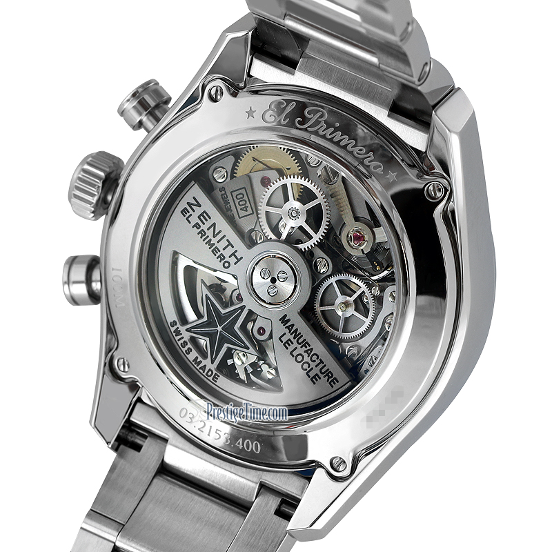 03.2153.400/78.m2150 Zenith Chronomaster El Primero Full Open 38mm
