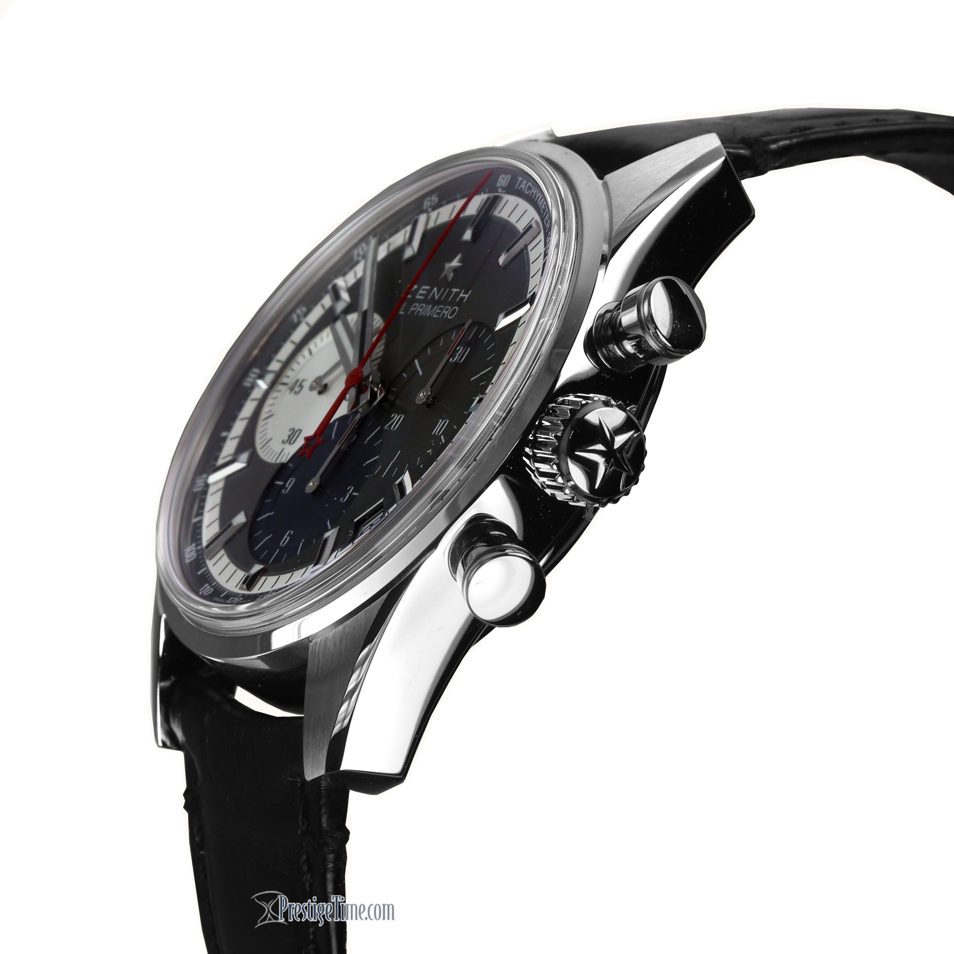 03.2150.400/26.c714 Zenith El Primero 36'000 VpH 38mm Mens Watch