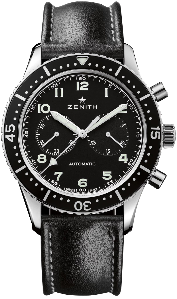 03.2240.4069/21.C774 Zenith Pilot Chronograph Mens Watch