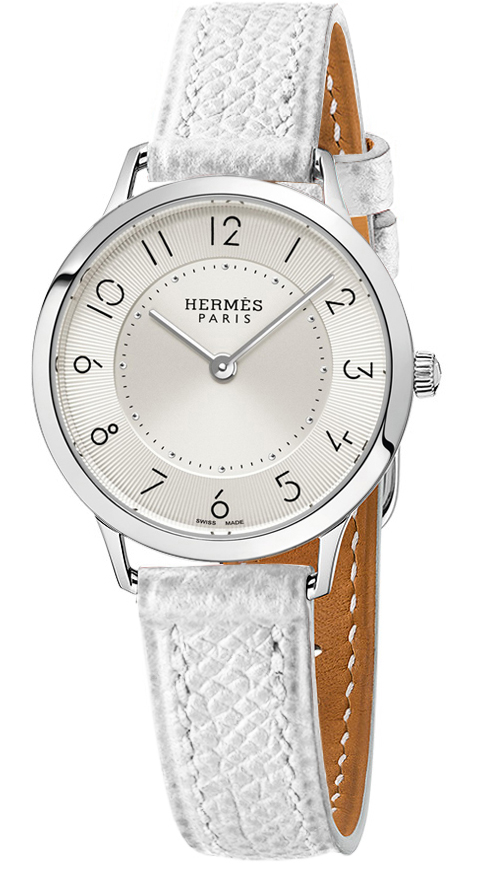 041689ww00 Hermes Slim d'Hermes MM Quartz 32mm Ladies Watch