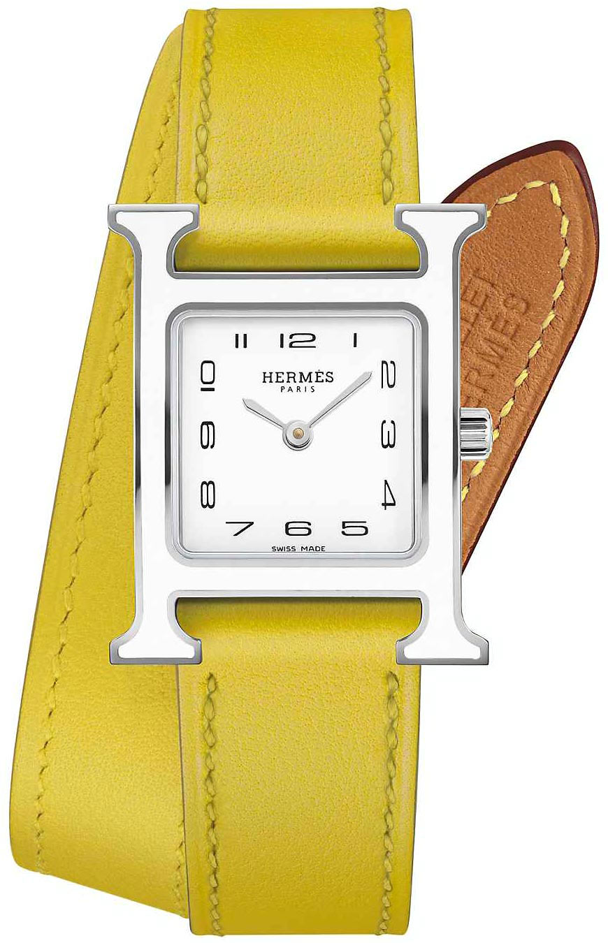 044921ww00 Hermes H Hour Quartz Small PM Ladies Watch display picture 2
