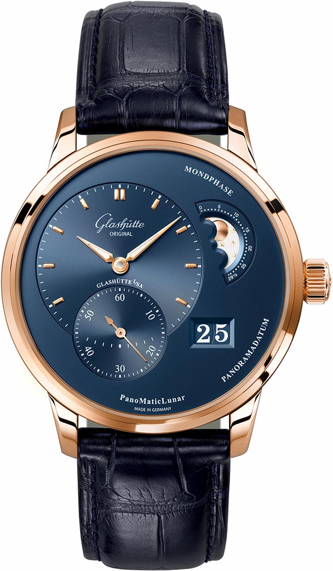 1 90 02 11 35 01 Glashutte Original Panomaticlunar Mens Watch