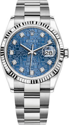 126234 Jubilee Blue Diamond Oyster