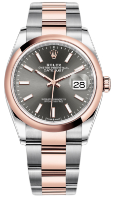 126201 Dark Rhodium Index Oyster
