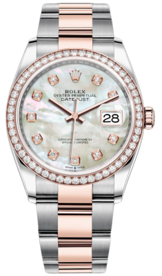 126281RBR MOP Diamond Oyster