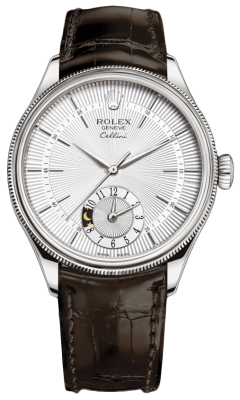 50529 Silver Brown Strap