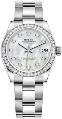 278384rbr MOP Diamond Oyster
