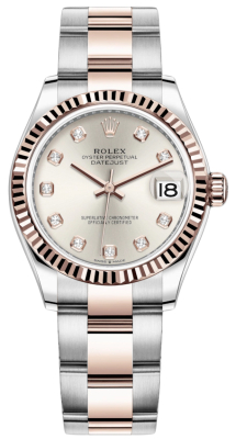 278271 Silver Diamond Oyster
