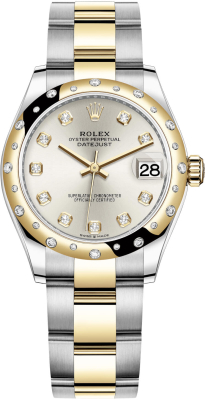 278343rbr Silver Diamond Oyster