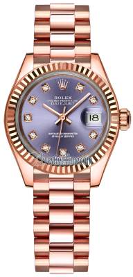 279175 Aubergine Diamond President
