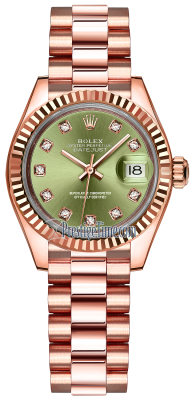 279175 Olive Green Diamond President