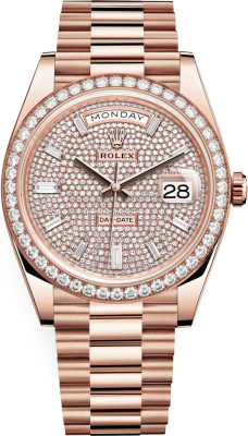 228345RBR Pave Baguette