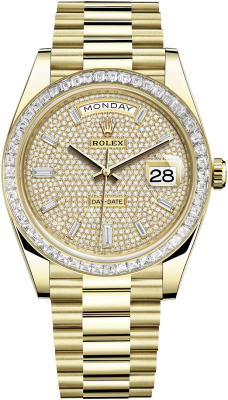 228398TBR Pave Baguette