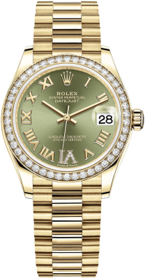 278288RBR Olive Green Roman VI President
