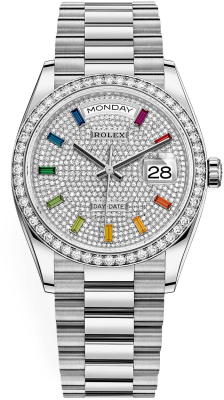 128349RBR Pave Rainbow